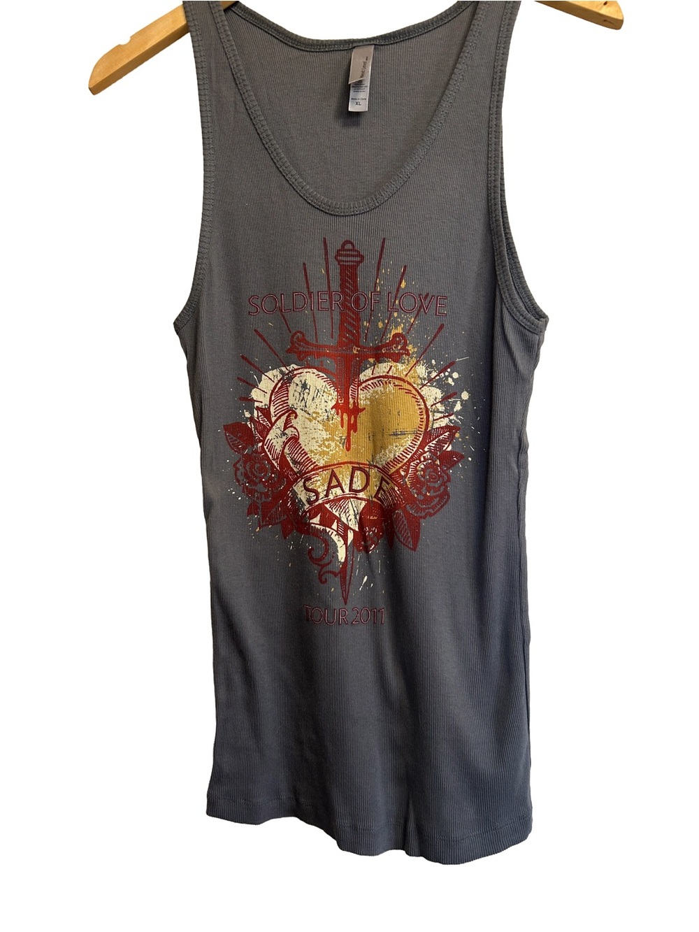 Authentic SADE 2011 "Soldier of Love" Tour Tank - NEW UNWORN